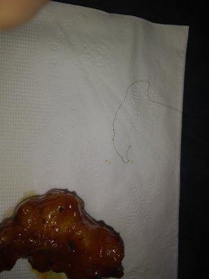 Found hair in my food