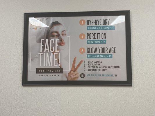 Facial poster