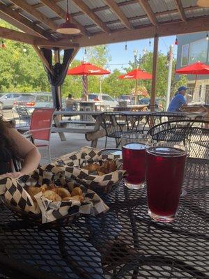 Beer-Battered French Fries cider