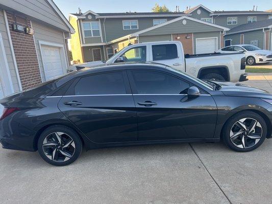 My new 2023 Hyundai Elantra Limited.