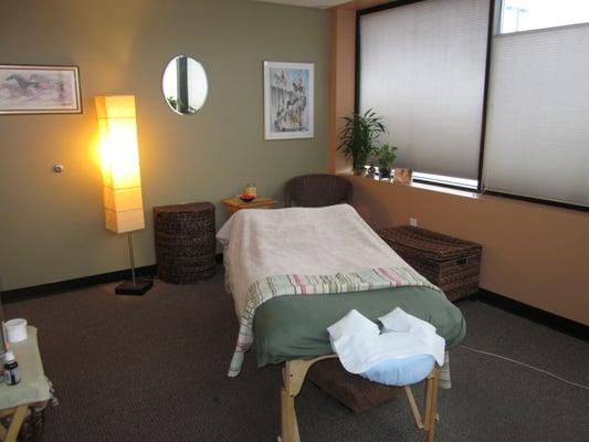 1 of 4 of our beautiful treatment rooms