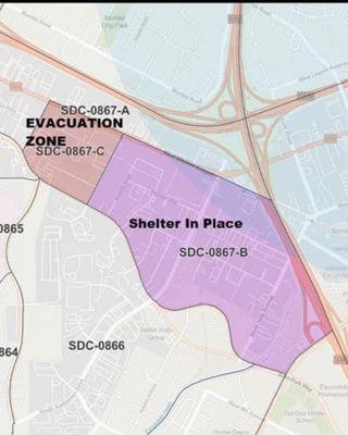 Shelter in place