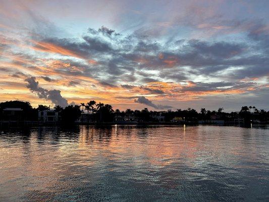 Sunset from Brittany Bay Park