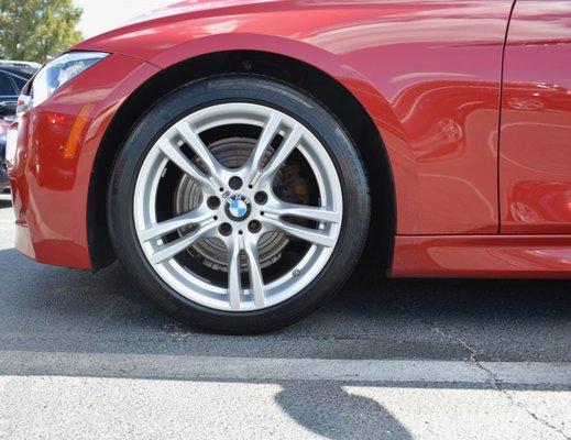 2013 BMW 328i M Sport wheels