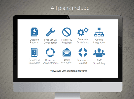 AppointmentPlus Plans Include