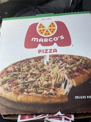 Large pizza box