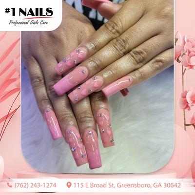 Beautiful nails are just one appointment away! 
Come to #1 NAILS and leave feeling fabulous.