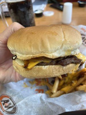 French Onion Burger