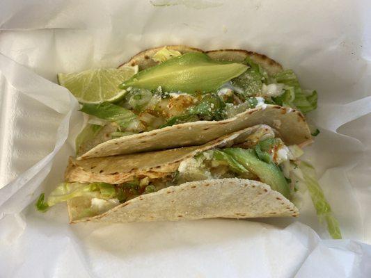 Chicken tacos