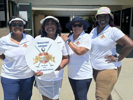 The Foundation Board members in our shirts