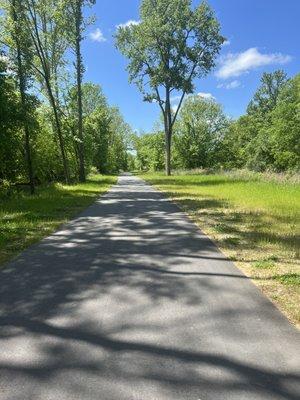 Beautiful flat walking paths