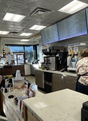 Interior - Menu Overhead, Order Counter