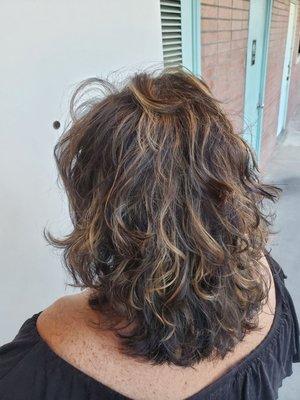 Highlights by Fawzeya for that 'summer hair' look!!