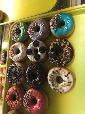 More different kinds of donuts