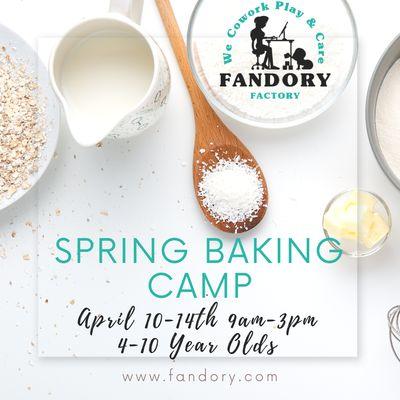 spring baking camp