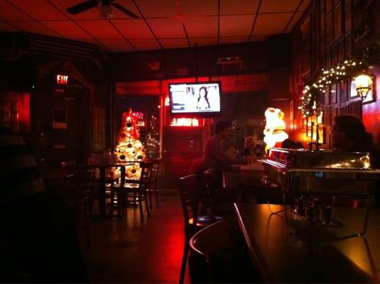 Marge's has a very cozy bar feel. Great for watching a game and good food!