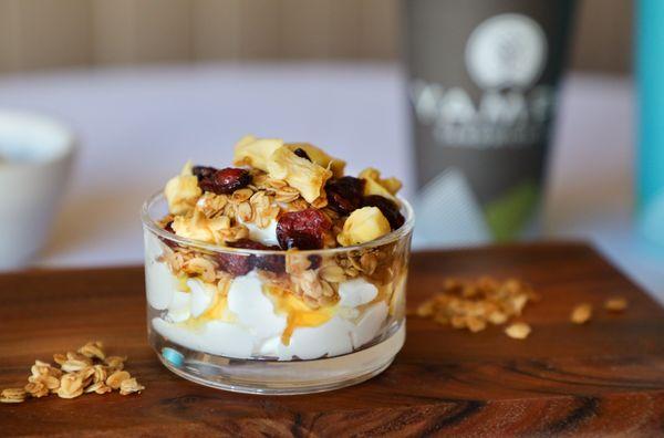 Looking for a lighter start to your day? Yampa's Yogurt Parfait is great option!