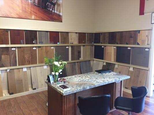 Come see our showroom. Many samples are here for you!