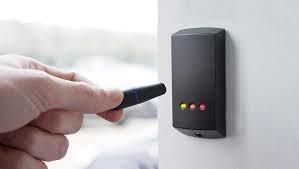 Installation of Access control systems with card readers.