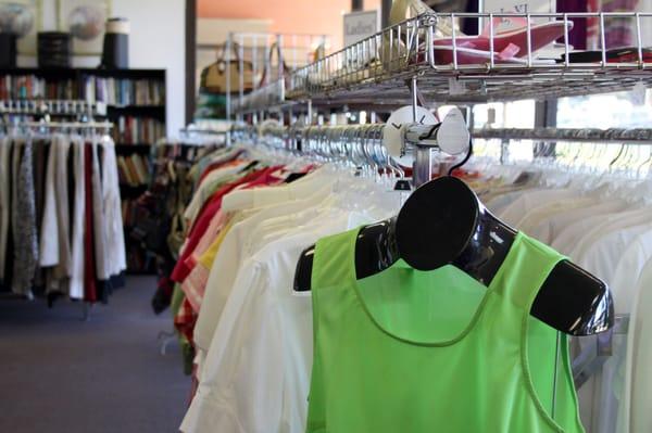 clothing for the whole family, household goods, toys, furniture, books, jewelry, and more!