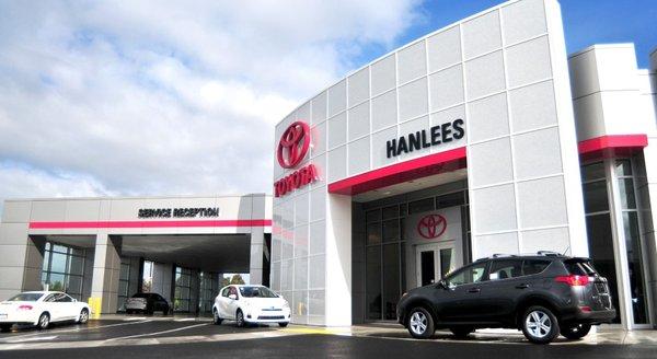 Hanlees Hilltop Toyota