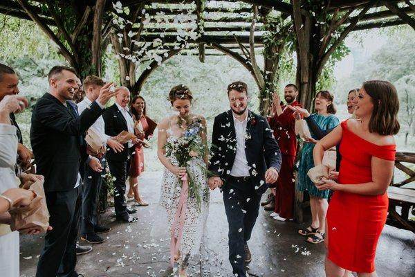 Fun Elopement in Central Park