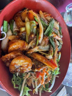 Lemongrass shrimp