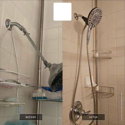 Shower heads are a great improvement to any shower!