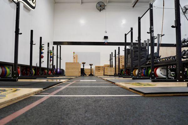 Our Olympic Weightlifting Program area