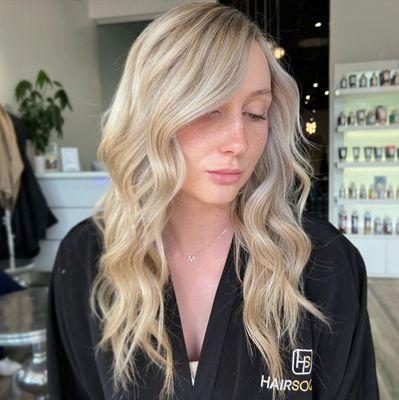 Beautiful Blonde. womens hair and color