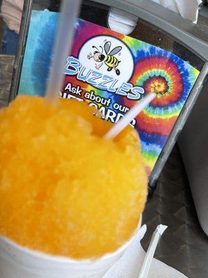 The Dreamsicle WITH ice cream! It is truly dreamy and brought all my little kid ice cream truck memories flooding back!