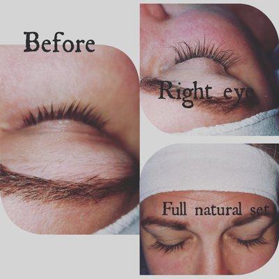 Eye lash extensions.  The entire month of January. A set of eye lash extensions for $100. Special only good for the month of January.