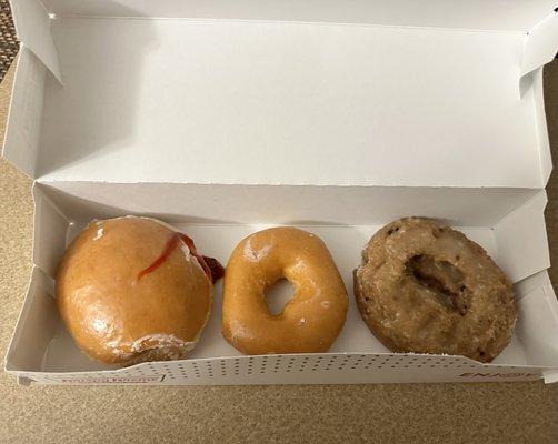 3 Count Assorted Doughnuts