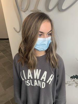 Subtle balayage