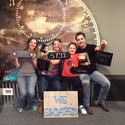 We escaped!!!! Tough one!