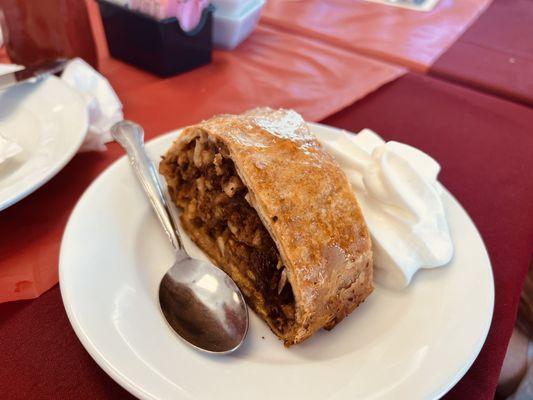 Apple strudel.