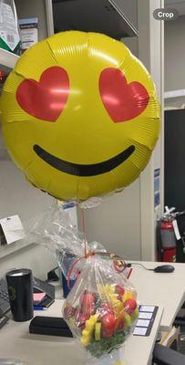 BIRTHDAY BALLOON REQUESTED - this was sent to my boss.