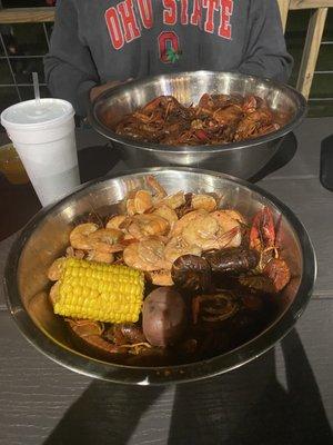 Crawfish + shrimp