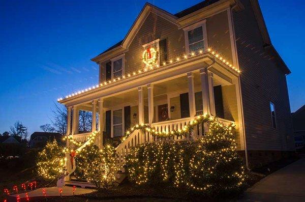 Custom Christmas Light Installation