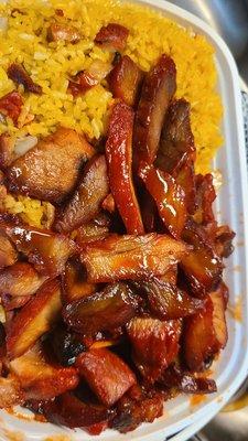 Boneless Spareribs with Pork Fried Rice