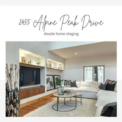 2455 Alpine Peak Drive Dazzle Home Staging 314.846.8899 http://www.dazzlehomestag­ing.com/quick-quote/