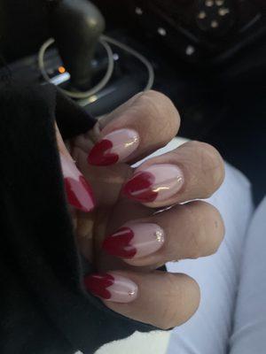 The nails i got after going to sexy nails