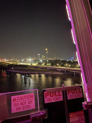 View from Ferris wheel.