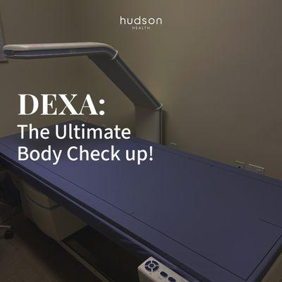 Unlock the secrets of your body composition and bone density with a DEXA scan. Sign up now for a comprehensive health assessment.