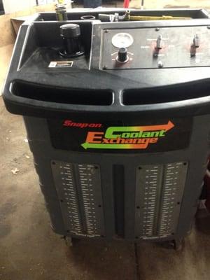 coolant flush machine. pulls out old coolant and helps get debris out cooling system.
Preventive Maintenance Service.