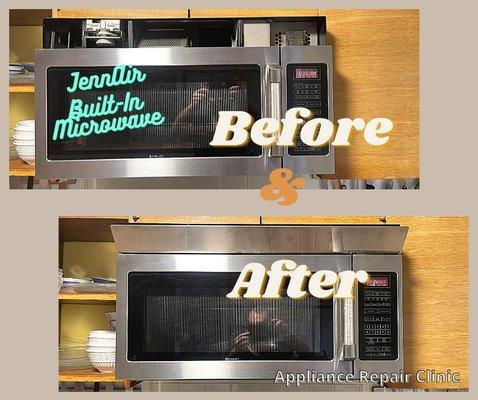 JennAir Built-In Microwave, Vent Grille Repair