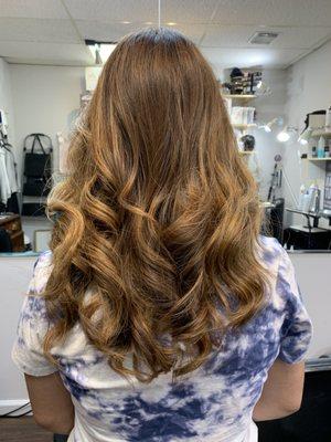 Halo Couture matched perfectly to this clients color and highlights