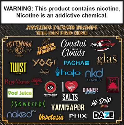 Amazing E-Liquid Brands You Can Find Here!