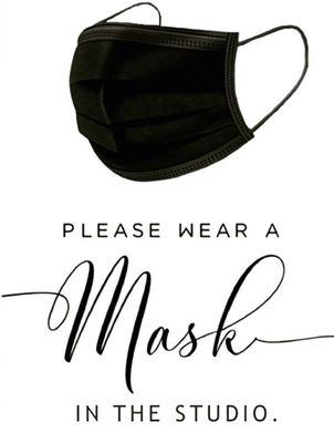 Mask use requested