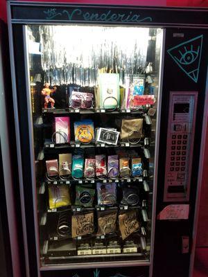 This is the most awesome vending machine. It's in their event space.